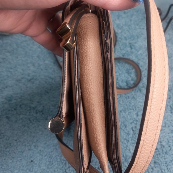 Alfani Nude Small Crossbody Purse - Picture 8 of 10